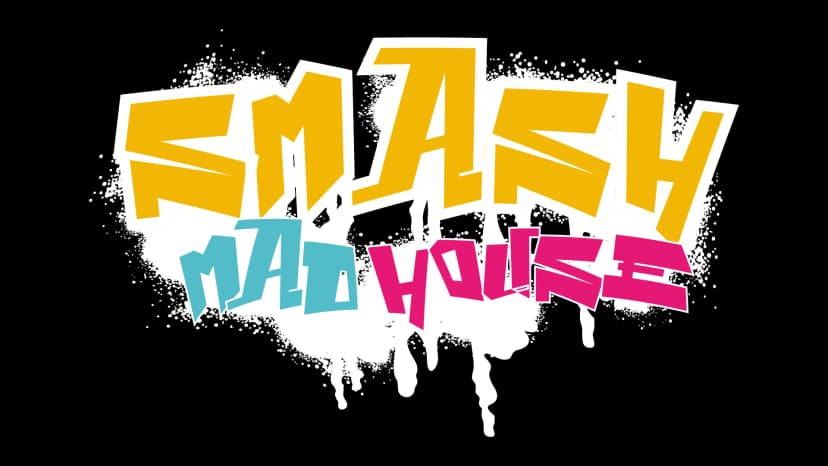 Logo Smash Mad House
