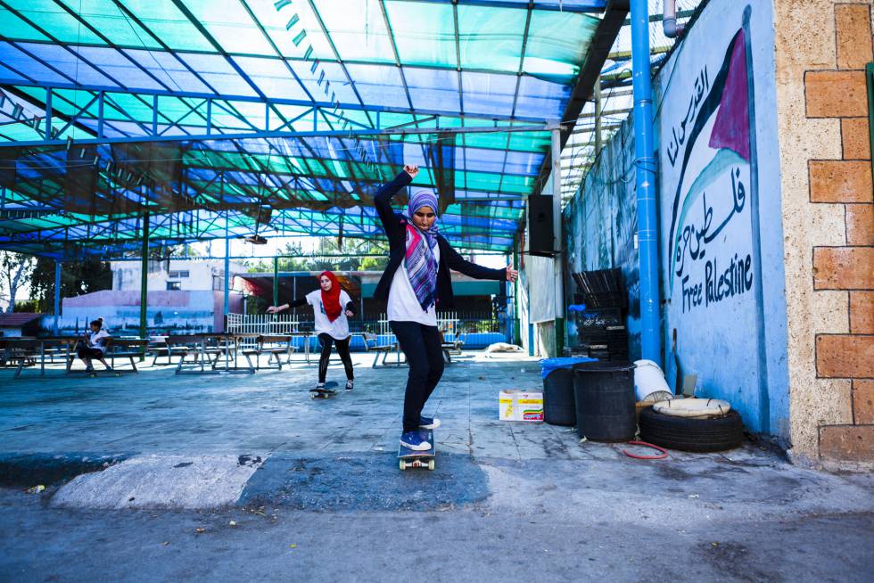 La historia de las chicas palestinas skaters de Ramala
