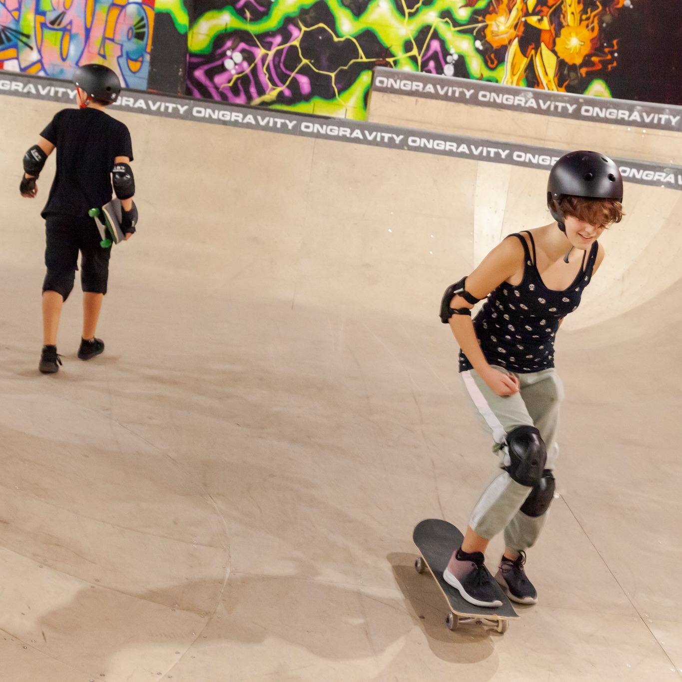 Skater en cajón