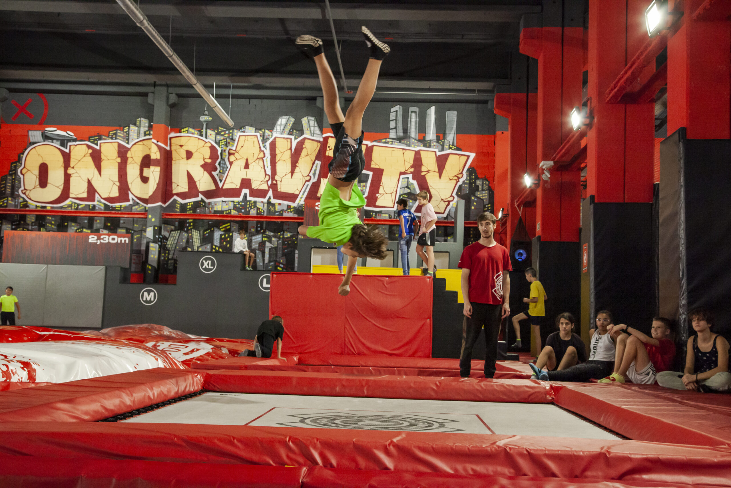Celebración de cumpleaños en Ongravity